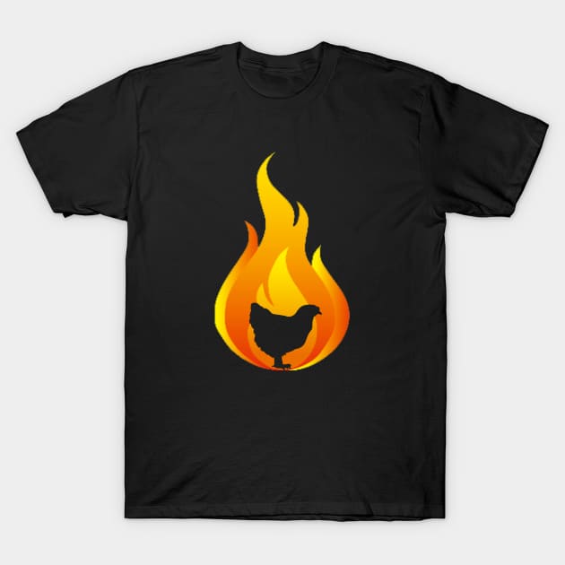 Spicy Chicken T-Shirt by RealJamesJ